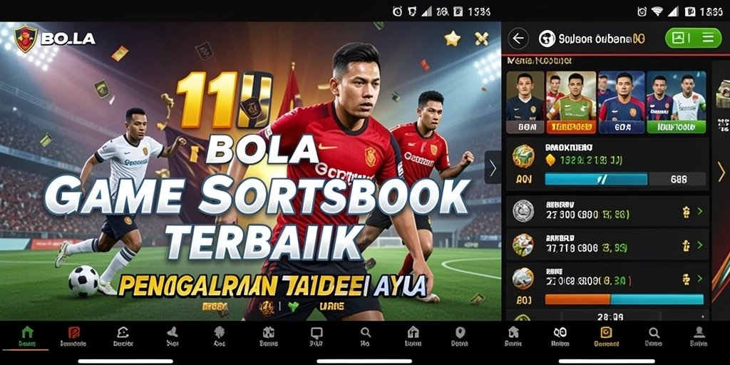 Tampilan menarik dari gameplay 11BOLA dalam Sportsbook.