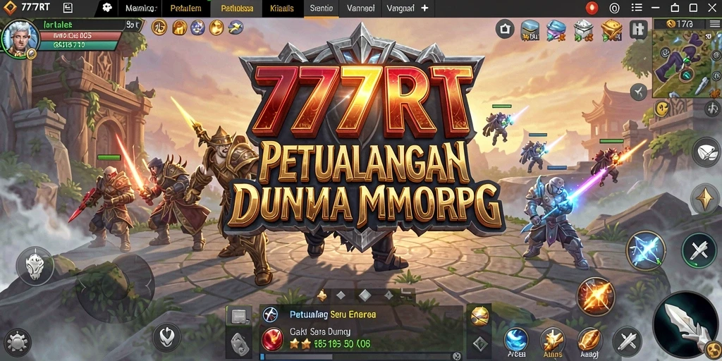 Tampilan gameplay fantastis di 777RT dengan petualangan mendebarkan.