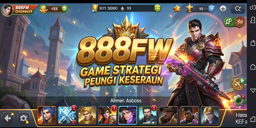 Screenshot gameplay 888FW yang menarik dan mengasyikkan.