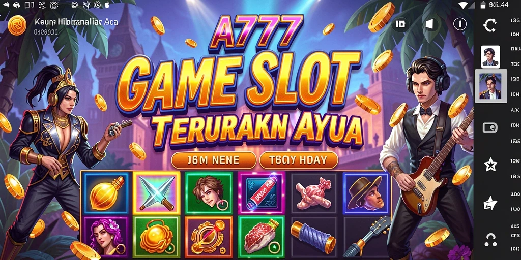 Tampilan gameplay A7777 yang mengasyikkan dan penuh aksi.