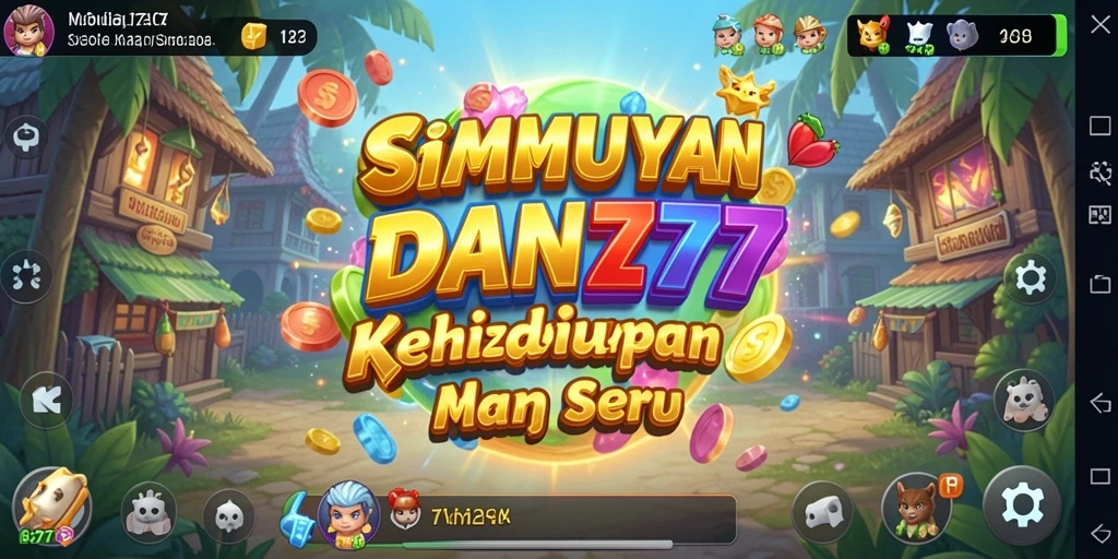 Tampilan gameplay DAN777 yang penuh aksi dan interaksi yang menarik.