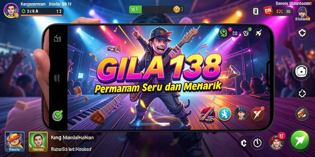 Tampilan menarik gameplay GILA138 yang mengasyikkan.