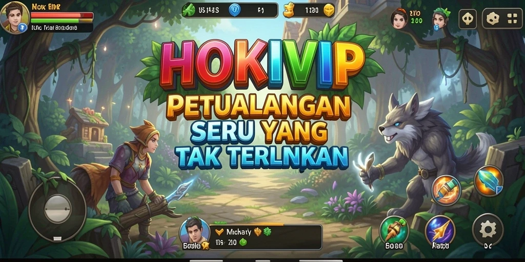 Tampilan gameplay HOKIVIP yang mempesona dan menantang.