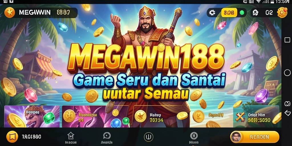 Tampilan gameplay seru dari MEGAWIN188 yang menghibur dan menyenangkan.