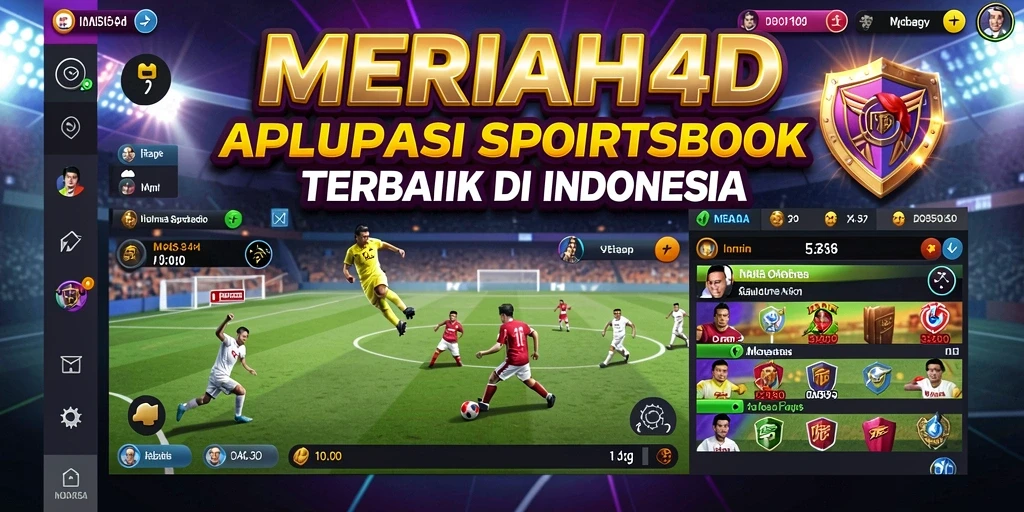 Tampilan gameplay taruhan olahraga di MERIAH4D yang menarik.