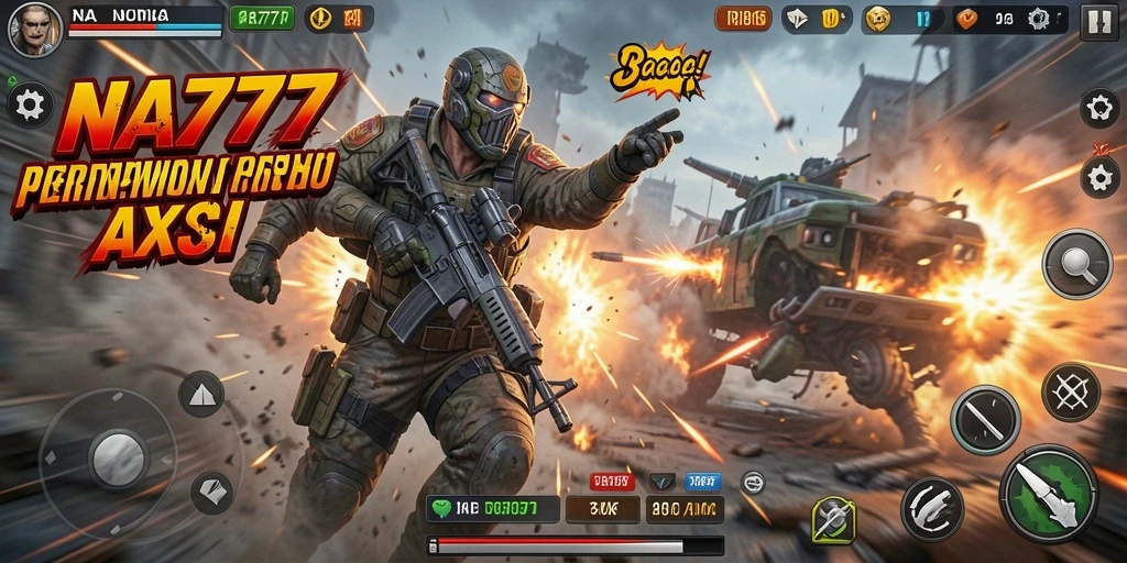 Tampilan gameplay NA777 yang penuh aksi dan mendebarkan.