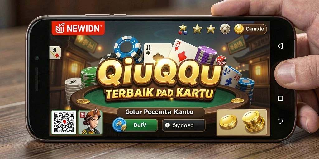 Tampilan gameplay QiuQiu yang seru di NEWIDN.