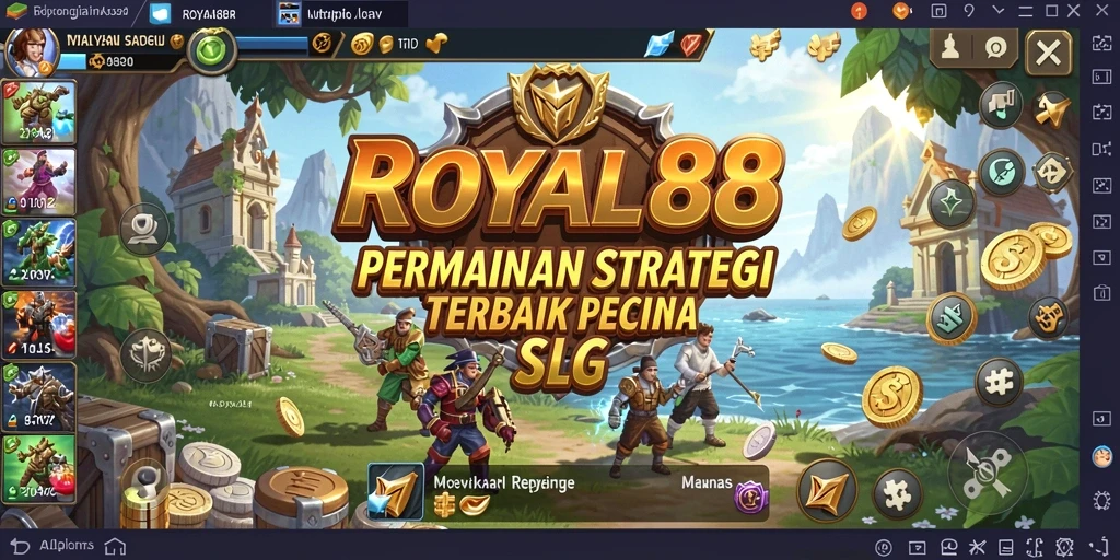 Screenshot gameplay ROYAL88 menunjukkan aksi strategi yang seru.