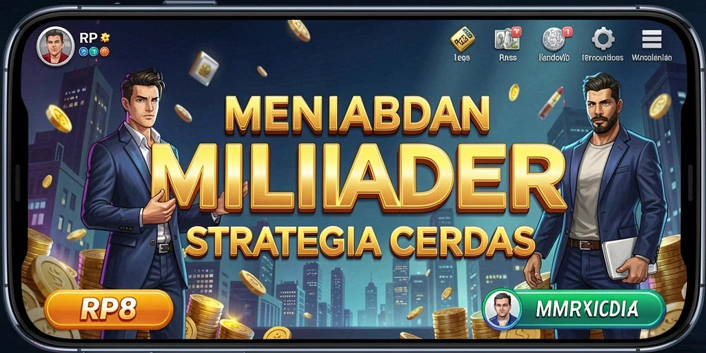 Tampilan gameplay Tycoon yang menegangkan dalam RP8.