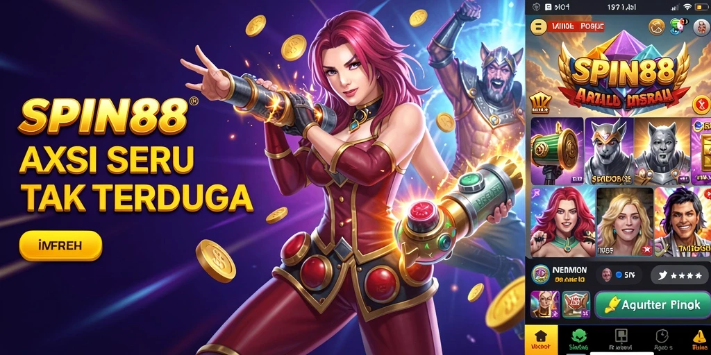 Tampilan gameplay seru dalam SPIN88 yang penuh aksi.
