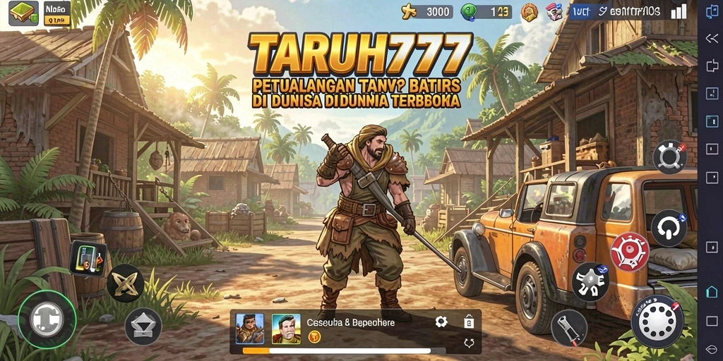 Tangkapan layar menarik dari petualangan Open World di TARUH777.