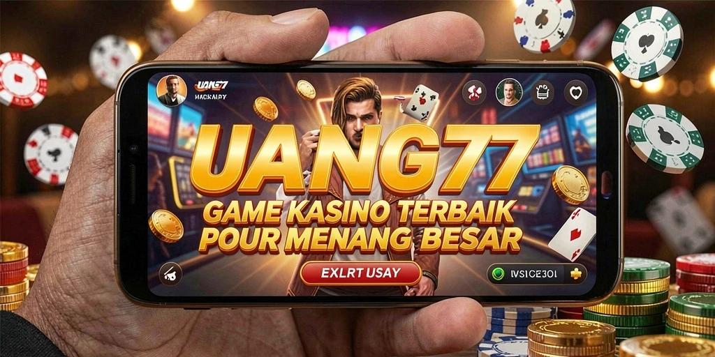 Tampilan gameplay UANG77 dengan berbagai permainan kasino yang menantang.