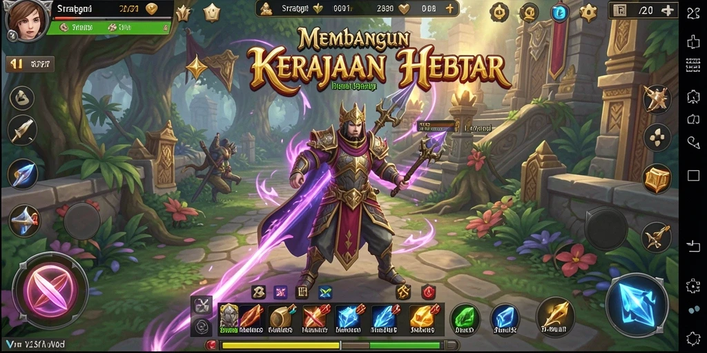 Tampilan gameplay seru dan mendebarkan dalam V21 secara mendetail.